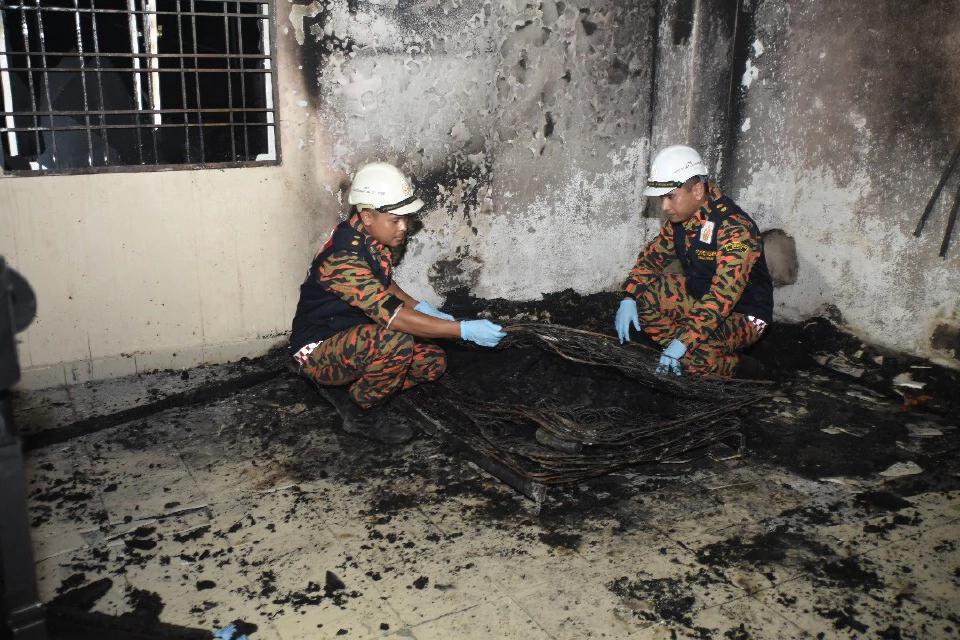 Ruang asrama pusat tahfiz terbakar ketika pelajar mengaji 